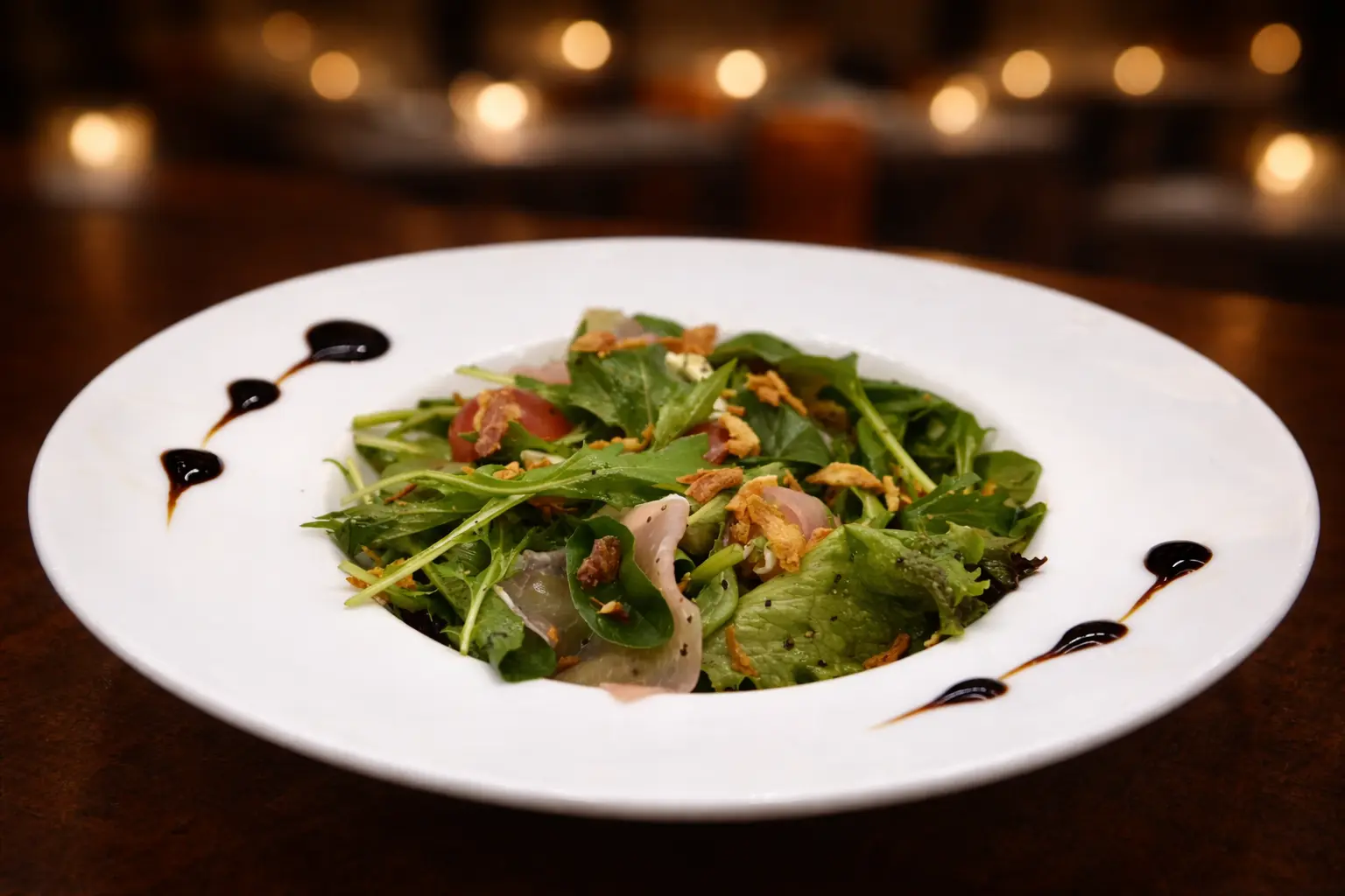 生ハムとモッツアレラサラダ